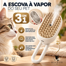 Bud & Co. SteamPaws™ | Escova a Vapor 3 em 1 para Pets