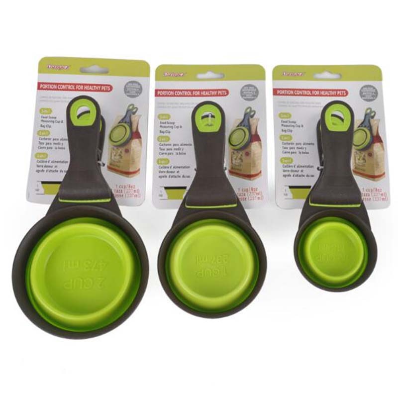 Bud & Co. SmartScoop™ | Medidor de Ração Dobrável